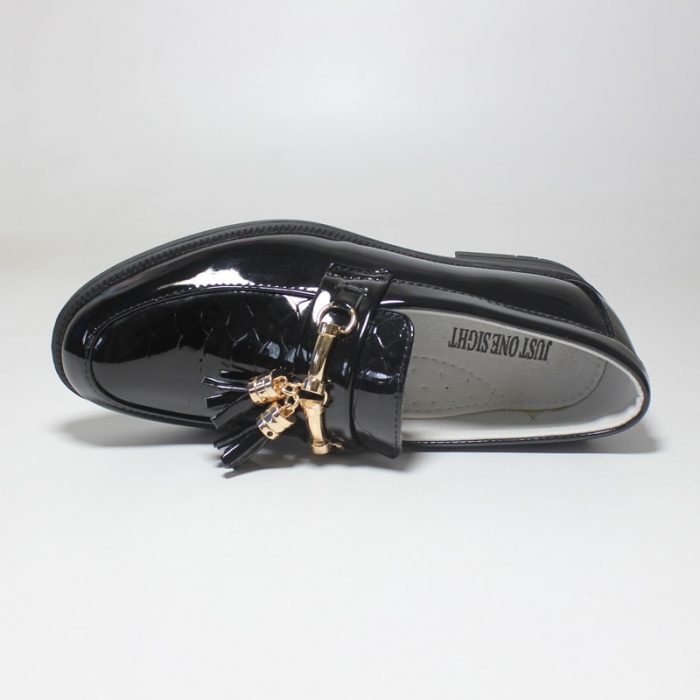 New Boys Shoes Round Toe Tasseled Casual Slip On Loafers Kids Smart Spanish Page Boy Wedding Dress Formal Soft Rubber Sole Flats 5