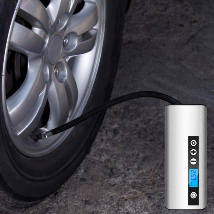 Car Air Compressor 12V 2000mAh Portable Electric Tyre Tire Inflator 150PSI Mini Digital Auto Air Inflatable Pump For Car Bicycle 2