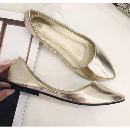 SNURULANNewSring Summer Casual Shoes Women Flats PointedToe Women's Shoes Moccasins Ballet Flats Flat Shoes BallerinaLoafersE068 2