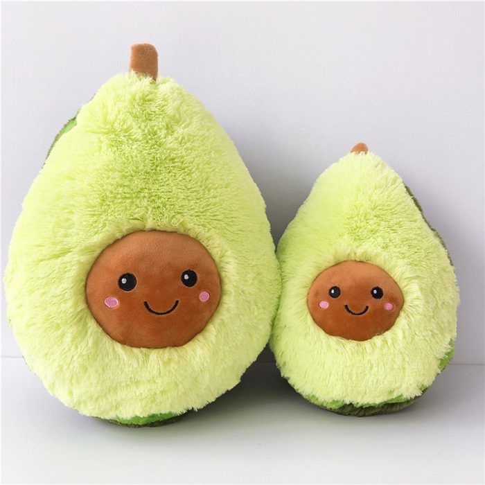 20CM Cartoon Cute Fruit Avocado Stuffed Plush Doll Toy Avocado Cushion Pillow Kids Gift 5