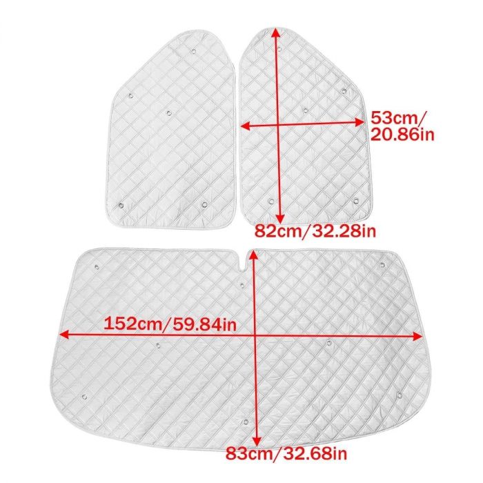 Car Sunshade Interior Front Side Window Sun Shade Cover UV Protector Sun Blind SUV Sedan Windshield Set  For VW T4 1990-2003 5