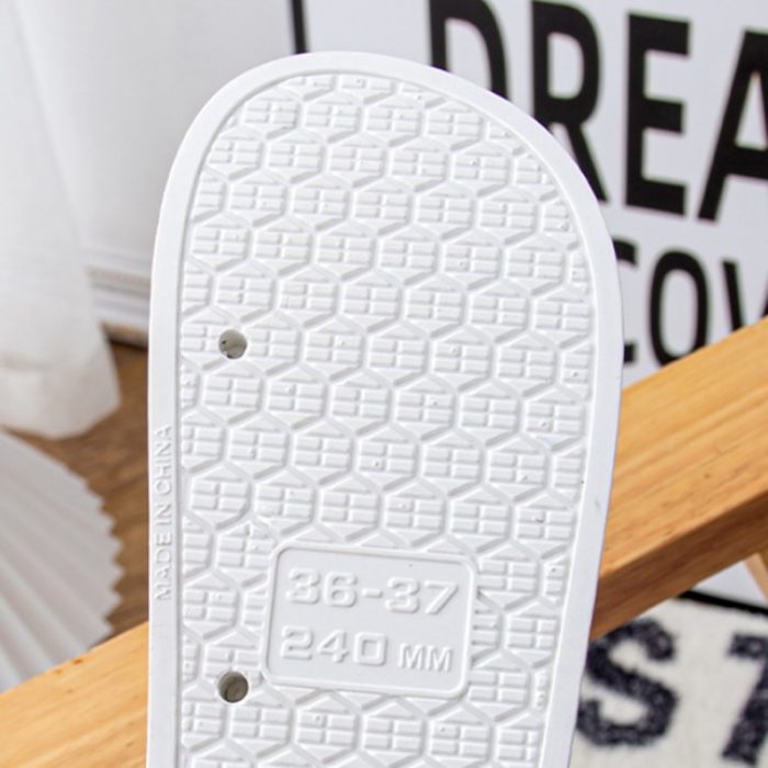 Women Antiskid Noiseless Well Made Slippers Thick Bottoms White Sole Shoes Washroom Unsex Slides Bedroom Sunflower Leaf Wide Fit 3