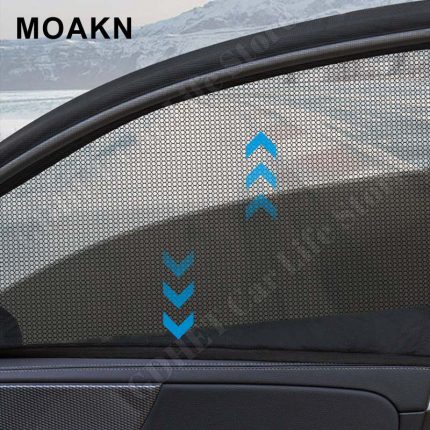 Car Sun Shade Covers Side Window Sunshade Mesh UV Protect Curtain Windows Screen Door Cover Mosquito Net Auto Assesories 2/4pcs 2