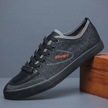Men's Vulcanize Shoes Fashion Outdoor Breathable Casual Trendy Sneakers Male Canvas Shoes Platform Sneakers New Spring Summer 2