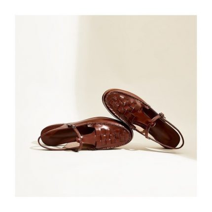 SDWK Vintage Elegant Women Shoe Summer New Woven Temperament Sandals Women Roman Single Shoe Fisherman Women Shoe Mujer Sapato 2