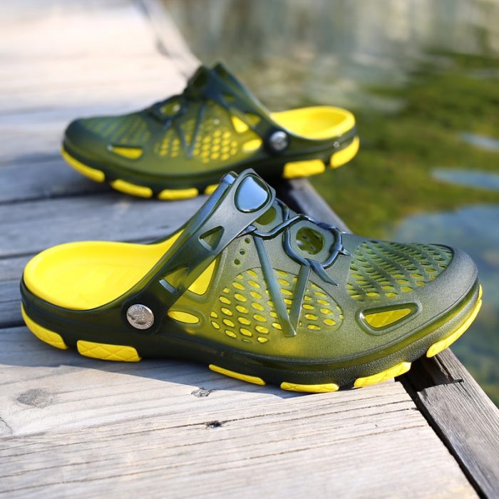Summer New Sandals Man’s Breathable Beach Shoes Men's Sandals Unisex Beach Sandals Outdoor Soft Thick Sole Men Sandals Designer 3