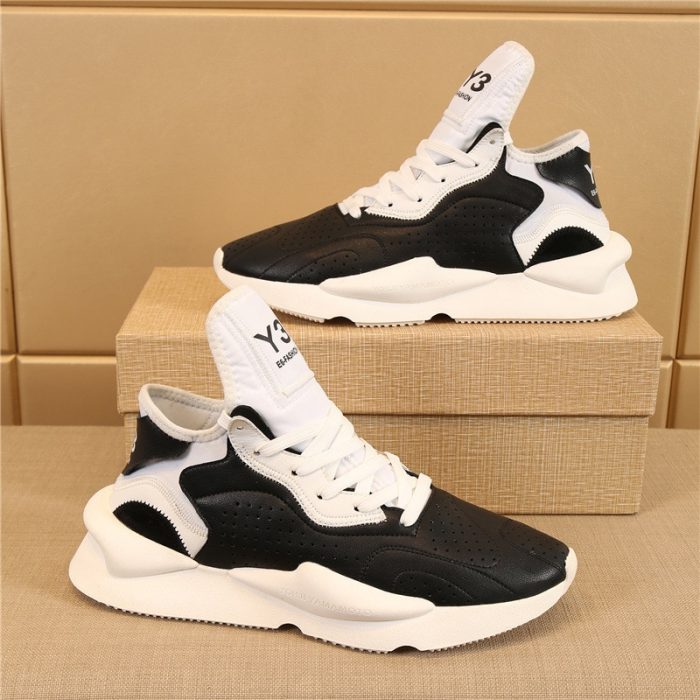 Y3 Sneaker Men Women's Sports Shoes Running Shoes Leather Shoes for Men Thick Soled Jogging Shoes Designer Shoes Mens Shoes 1