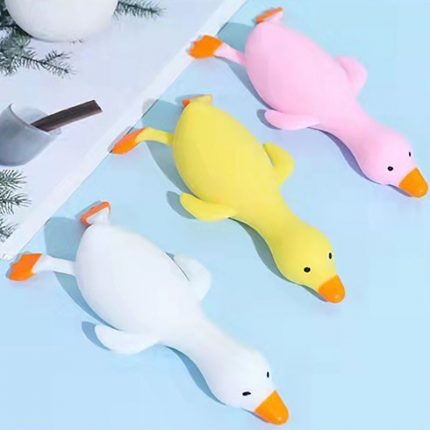 Fun TPR Cute Cartoon Duck Stress Relief Squeeze Reliever Squish Toy Animal Antistress For Children Adults Gifts Fidget Toys 2