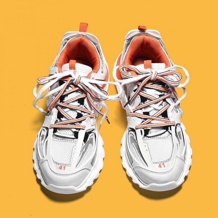 Brand Design Black Gray Women Sneakers Fashion New Men's Chunky Sneakers Lovely Pink Dad Shoes Trendy Girls Boys Casual Shoes 3