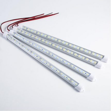 1pcs 12V/24V 24/48LED 5730 LED Interior Strip Bar Light Car Van Caravan Boat Truck Trailer lamp For Outdoor Camping Home 1