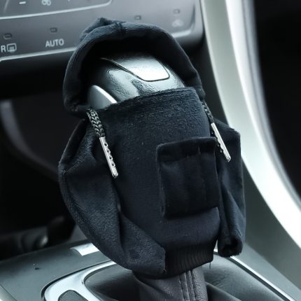 Fashion Hoodies Car Gear Shift Knob Cover Manual Handle Gear Shift Decor Hoodie Covers Automatic Car Interior Accessories 2