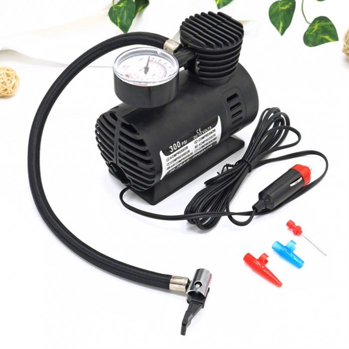 Portable 300psi Car Mini Air Compressor Pump Universal Automobile Tire Tyre Inflator Pump for Bicycle Motorcycle 1