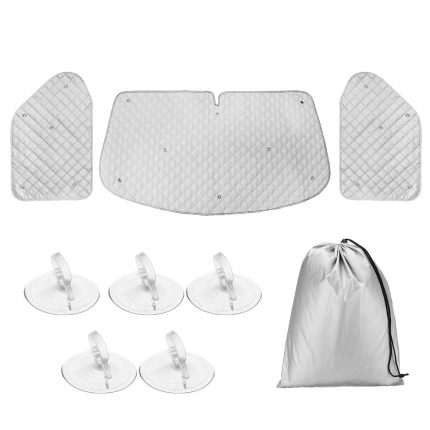 Car Sunshade Interior Front Side Window Sun Shade Cover UV Protector Sun Blind SUV Sedan Windshield Set  For VW T4 1990-2003 1