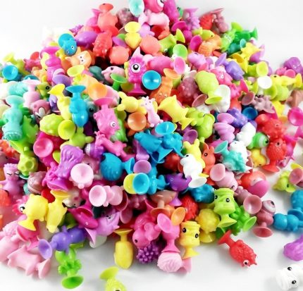 10/20/30pcs Mini Monster Sucker Capsule Model Little Cartoon Anime Animal Action Figures Suction Cup Puppets Toys For Children 1