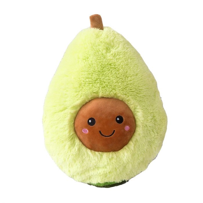20CM Cartoon Cute Fruit Avocado Stuffed Plush Doll Toy Avocado Cushion Pillow Kids Gift 4