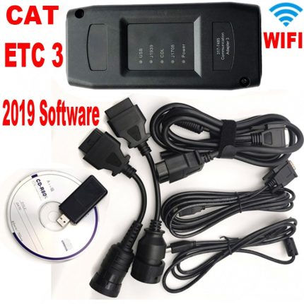 2019A CAT ET 3 Wireless Adapter III Truck Diagnostic Tool CAT3 Communication Connection WIFI & USB ET3 Heavy Duty Scanner 1