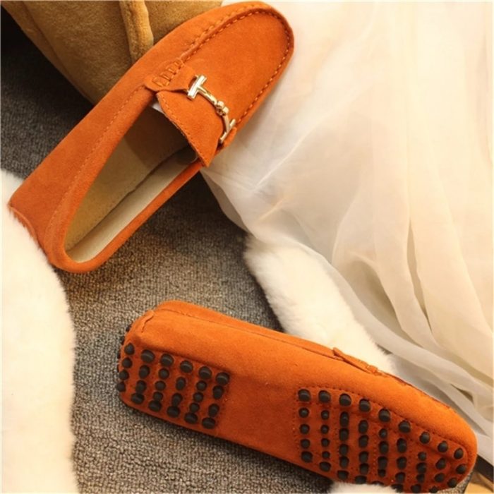 Shoes Women New Arrival 2023 Women Genuine Leather Flats Casual Female Moccasins Spring Summer Lady Loafers Women Driving Shoes 1