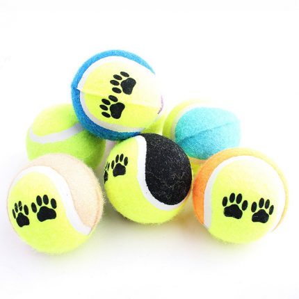 Tennis Dog Balls Dog Toys Run Fetch Throw Play Pet Puppy Toys For Dog's Training Pet Supplies 1pc 2