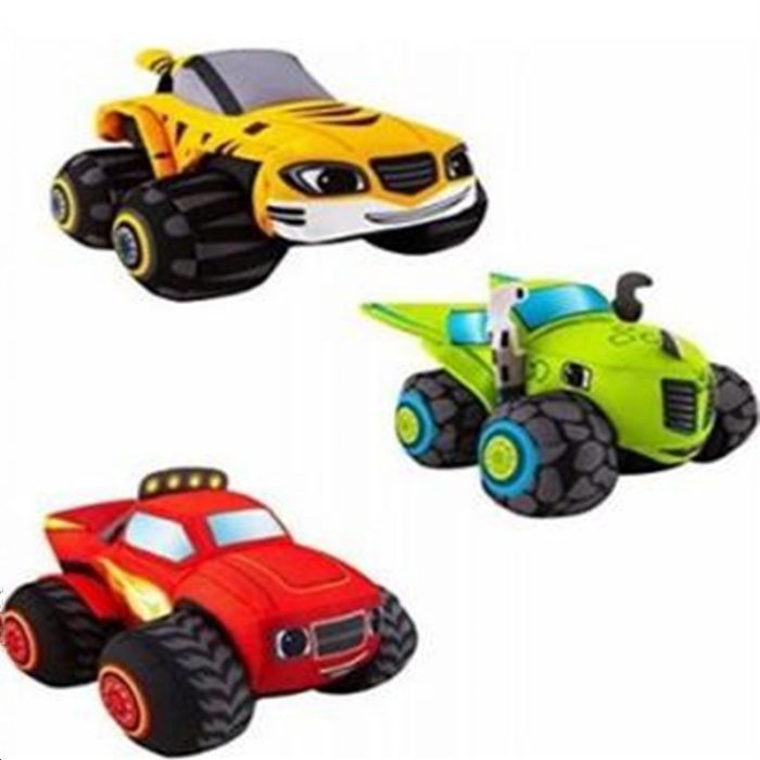 Cartoon Blaze And Monster Machines The Blaze Monster The Suvs The Plush Toy Cute Cars Soft Stuffed Doll Kids Gift 16cm 1