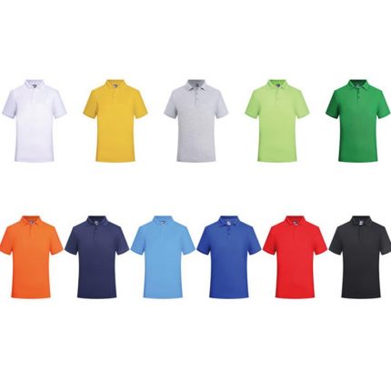 New Summer Sports Solid Color Short Sleeve Lapel Business Dress Cotton Breathable Fine Fabric Mens Shirts 2
