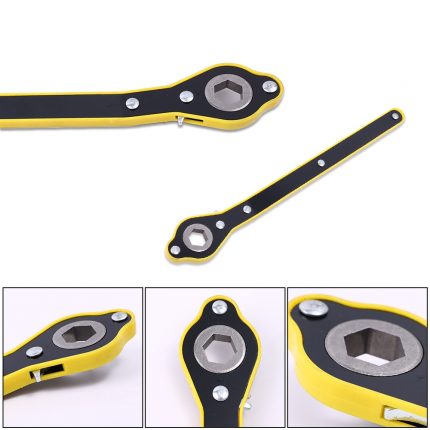 Universal Car Labor-saving Jack Ratchet Wrench Auto Scissor Jack Garage Tyre Wheel Lug Handle Labor-saving Wrench Phillip Wrench 1