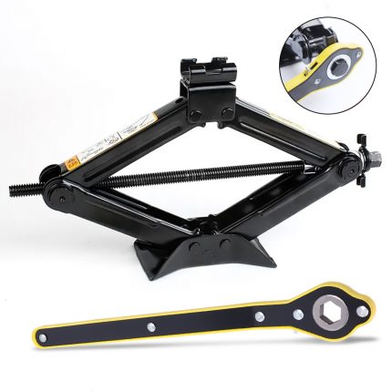 Universal Car Labor-saving Jack Ratchet Wrench Auto Scissor Jack Garage Tyre Wheel Lug Handle Labor-saving Wrench Phillip Wrench 2
