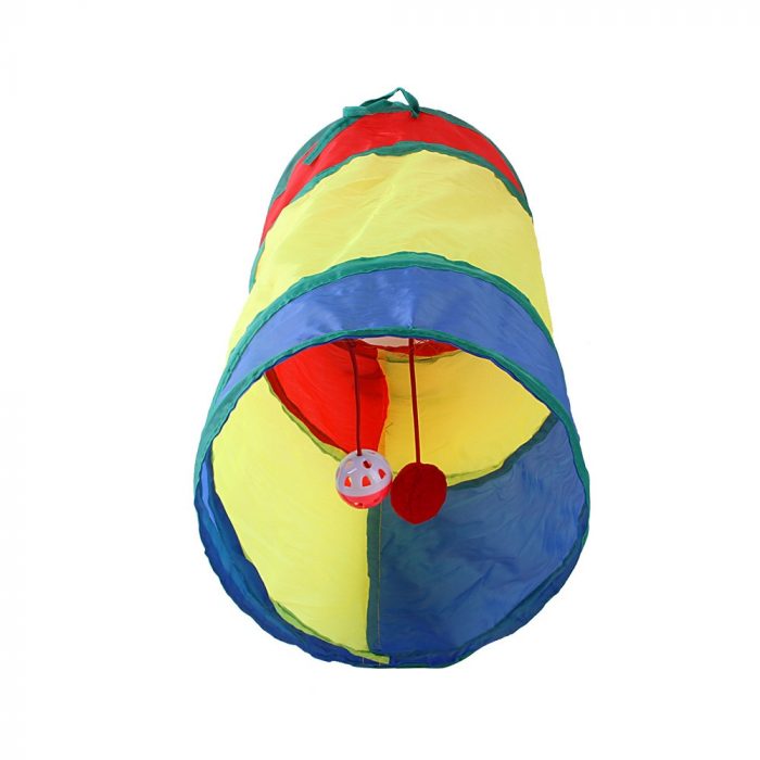 Cats Tunnel Foldable Pet Cat Toys Kitty Pet Training Interactive Fun Toy Tunnel Bored For Puppy Kitten Rabbit Play Tunnel Tube 6