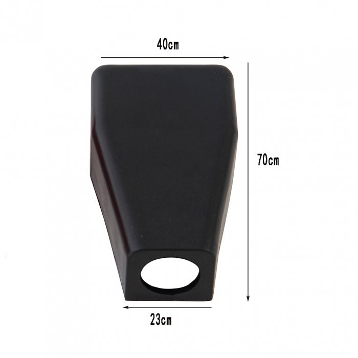 2pcs Car Battery Terminal Covers Positive Negative Top Post Cap Protection Insulate Case Battery Wire Connectors Rubber Caps 6