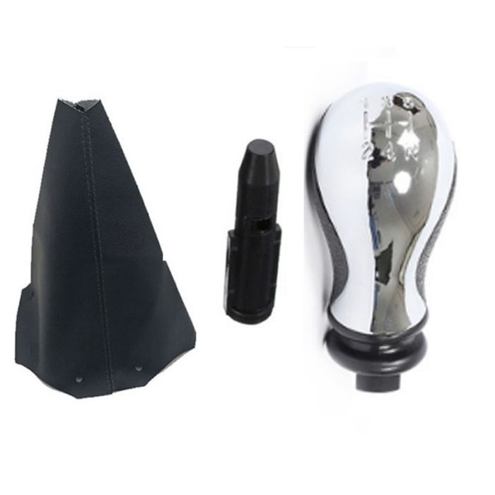 Car Manual Gear stick shift knob gearbox shift knob boot For Citroen C5 2001-2008 Xsara Picasso 1999-2008 Gearbox handle knob 4