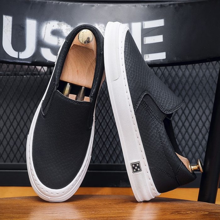 Summer Canvas Men Breathable Casual Driving Shoes Men's Flat New Loafers Driving Lazy Slip on Canvas Vulcanize Shoes 1