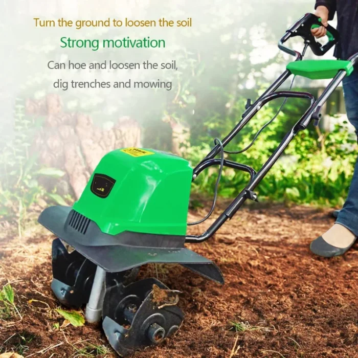 TLEG-01A Electric Small Household Scarifier 220V/1500W Orchard Garden Lawn Mower Micro Tillage Plowing Machine Farm Tools 1