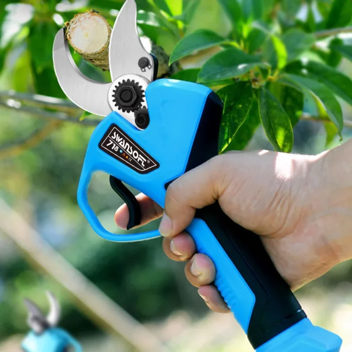 28mm Cordless Brushless Motor Electric Pruning Shear 28mm Brush Motor Set Woodworking Tool Garden Tool Rechargeable Battery 1