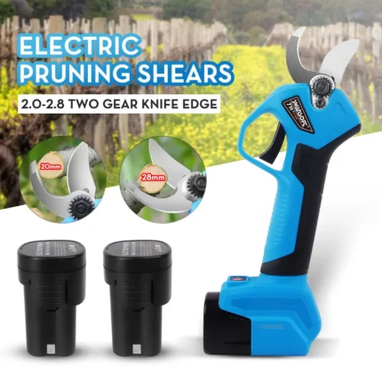 28mm Cordless Brushless Motor Electric Pruning Shear 28mm Brush Motor Set Woodworking Tool Garden Tool Rechargeable Battery 2