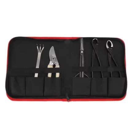 Garden Tools Set Branch Cutter Bonsai Tool Set Carbon Steel  with Storage Bag for Trees 1