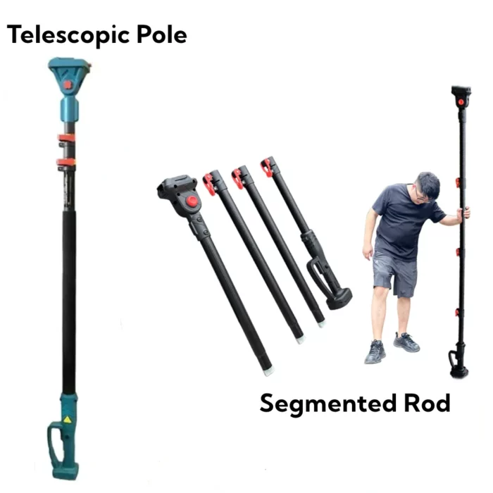 Garden Power Tool Accessories Telescopic Extension And Segmented Rods For 3-Pin Makita Connector Chainsaws And Electric Shears 1