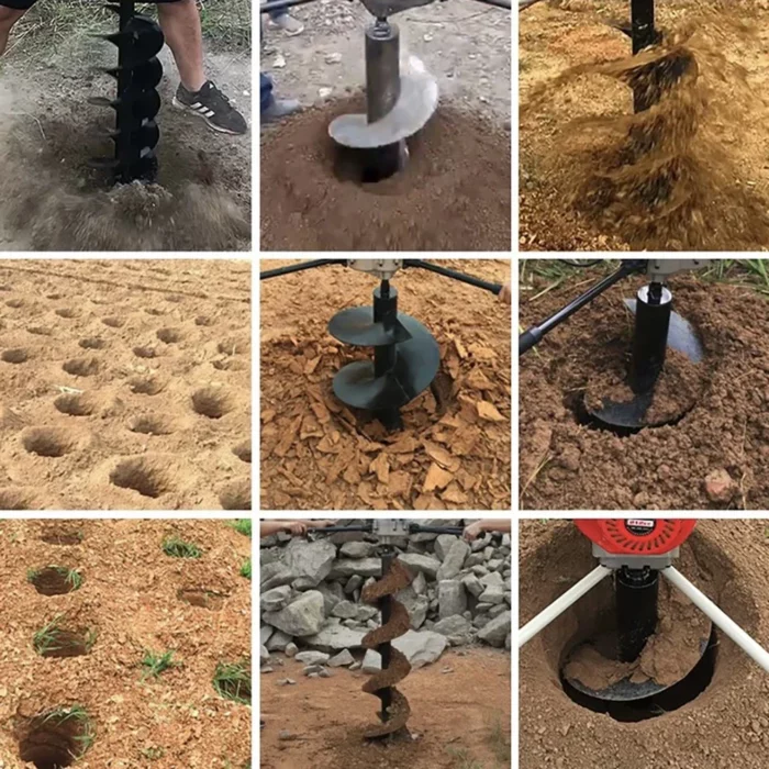 Customize 200mm Farm Dig Hole Balde Garden Tools 4