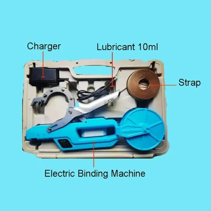 Electric Binding Machine Garden Tools Plant Tying Tool Vegetable Stem Strapping Tapener Machine Electric Plant Tying Machine 6
